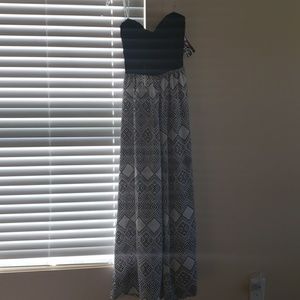 Black and white jumpsuit